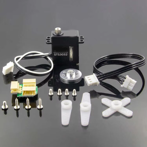 Hanhai sts3032 kích thước nhỏ 6V 4.5 kg. cm mã hóa từ tính đôi trục servo y tế Robot con chó máy thiết bị 360 độ RC xe - Product Image 6