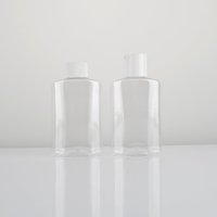 Flacon de lotion PET 100 ml rechargeable à bouchon à vis, idéal pour les cosmétiques hydratants pour le corps et les mains – Vente directe usine