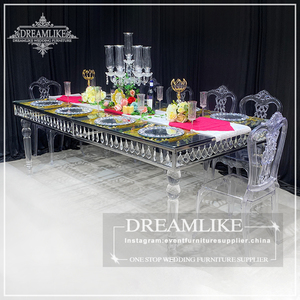 Chaises murales pliantes sous vide et centre de <span class=keywords><strong>table</strong></span> en bois, dalle de salle à manger, <span class=keywords><strong>table</strong></span> de banquet de mariage, vente en gros - Product Image 1