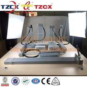 TZCX PTFE Coated Electric Tubular Immersion Heater For Liquid Tank