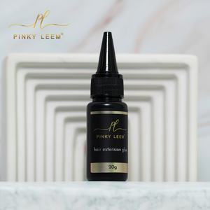 Colle capillaire imperméable à tenue forte UV Pinky Leem Private Label pour la fixation de la dentelle élastique et le dissolvant 20 ml pour les extensions de cheveux - Product Image 6