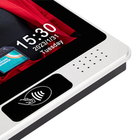 Tablette Android tout-en-un 8 pouces avec écran tactile, contrôle d'accès mural pour bâtiments intelligents, avec option 4G et PoE