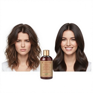 Crème Hydratante Intensive Bio Végane Anti-Pelliculaire Nettoyante en Profondeur et Rafraîchissante pour Cheveux Normaux et Abîmés - Product Image 3