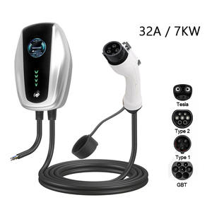 ZSWINNER ST-E156 240V J1772 Cargador de Vehículos Eléctricos para el Hogar, Wallbox Tipo 1, Nuevo, Estación de Carga AC EV de 7KW - Product Image 1