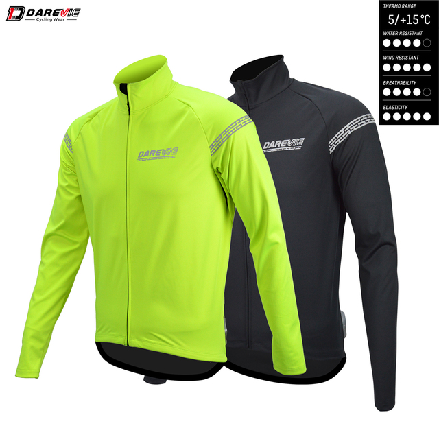 Darevie Custom Windproof Waterproof Bicycle Windbreaker Cycling Jackets Quick Dry Anti Winter Cycling Biker Jacket
