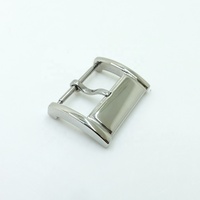 Hochwertige einzigartige Edelstahl Uhren schnallen 18mm 20mm 22mm Pin Schnallen armband