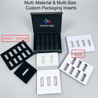 Caja de Embalaje Reciclable para Péptidos con Acabado Mate, Insertos de Esponja Premium, Caja de Papel para Almacenamiento de Viales de Péptidos (Tamaño Personalizado)