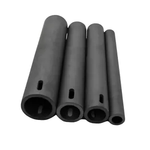 zhijing High Temperature Refractory SiSiC Silicon Carbide Ceramic Roller For Glass Tempering Furnace