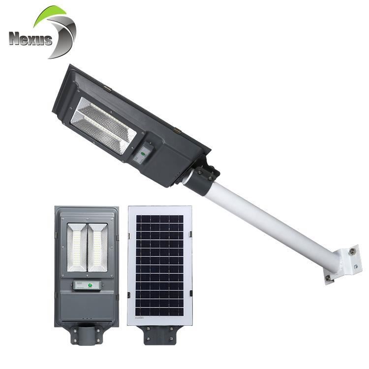 Impermeable de alta calidad IP65 jardín camino 40 vatios de 60 vatios todo en uno integrada llevó la lámpara de calle solar