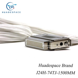 Connecteur rectangulaire Micro-D D-Sub J24H-74TJ -1500mm, spécifications militaires TJ/<span class=keywords><strong>TJH</strong></span>/ZKH/ZKN/ZKW, 74 broches, connecteurs TJ, CZL Huadespace - Product Image 4