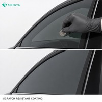 Película de Cerámica Nano Carbón 50% VLT para Ventanas de Coche, Tinte Semiprivado Gris, Bloqueador de Calor UV 99 IR 85, Venta al por Mayor Directa de Fábrica