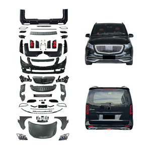 Kit de Carrocería Estilo <span class=keywords><strong>Maybach</strong></span> para V Class W639, Parachoques Delantero y Trasero para Benz Vito <span class=keywords><strong>2004</strong></span>-2015, Versión Corta, Piezas de Modificación y Mejora - Product Image 1