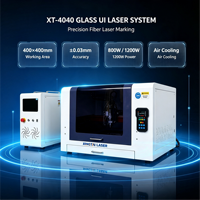 Machine de découpe laser à fibre de bureau 1200W avec contrôleur CNC Ruida, refroidissement par air, conception de table pour tôles et artisanat métallique (DWG)