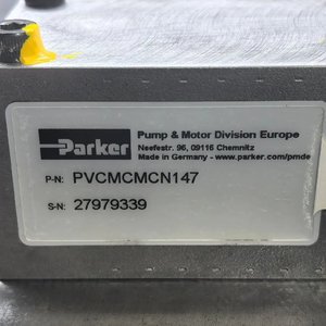 Pompe à pistons axiaux Parker PV080R1K1T1WMMC, unité hydraulique à déplacement variable, USA - Product Image 2