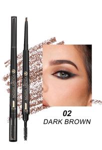 Alta calidad, 3 colores, maquillaje de cejas a prueba de agua, niebla suave Natural, usos múltiples, lápiz de cejas 3 en 1 - Product Image 5