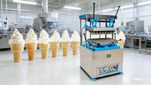 Máquina de Alta Calidad Yanhui para Hacer Conos de Helado y Bandejas de Huevo - Product Image 3