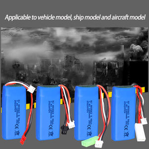 7.4V 1200mAh Lityum Polimer Şarj Edilebilir Pil Paketi 803063 RC Uçaklar ve Helikopterler Uçuş Simülatörü için - Product Image 6