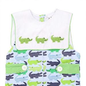 Babeeni - Mameluco sin Mangas con Estampado de Animales, 100% Algodón, Certificado OEKO-TEX, para Bebés, Diseño Nuevo de Primavera, con Botones a Presión - Product Image 1