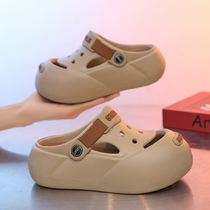 Nouvelles sandales légères et respirantes à bout fermé pour enfants 2024, style unisexe pour garçons, filles et bébés, chaussons pour enfants - Product Image 3