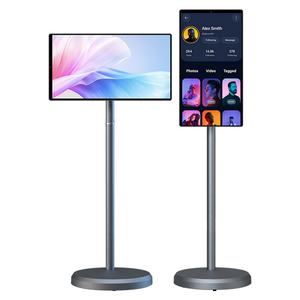 Computadora de entretenimiento de oficina todo en uno RK de 21,5 pulgadas con voz inteligente multimodalma LED blanco retroiluminado HDTV TV de pantalla grande - Product Image 5