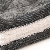Esun-Serviette de séchage de voiture à séchage rapide super absorbante, sans rayures, en microfibre torsadée, pour voiture efficace.