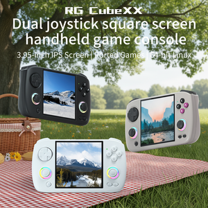 <span class=keywords><strong>Console</strong></span> de jeu portable rétro ANBERNI RG CubeXX, écran IPS HD de 3,95 pouces, Linux, Wi-Fi, batterie de 3800 mAh - Product Image 1
