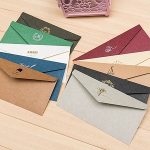 맞춤 로고 인쇄 웨딩 졸업 선물 카드 포켓 봉투 맞춤형 종이 가방 오프셋 용지 광택/무광 라미네이션 - Product Image 3