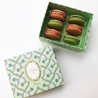Boîte de chocolat de luxe personnalisée avec logo personnalisé boîte d'expédition de boulangerie boîte d'emballage cadeau de macaron pour macarons