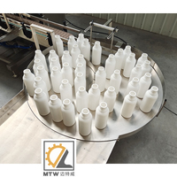 Table tournante de tri automatique MTW pour le débroussaillage de bouteilles rondes en plastique, verre et PET pour ligne de remplissage