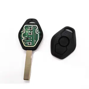 3 Button 433/315MHz Conversion General Straight Remote Car Key no Chip for BMW X3 X5 E38 E39 E46 EWS System
