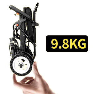 2025년 트렌드 상품 신제품 올 알루미늄 프레임 합금 장애인 케어 휴대용 휠체어 접이식 경량 휠체어 - Product Image 1