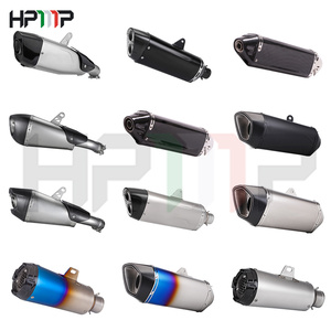 Hochleistungs Motorrad Renn Auspuff System 51MM Kaliber Universal Auspuff - Product Image 1