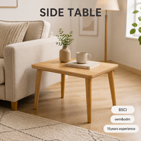 Table basse/de salon moderne décorative et durable en bois 60x40x30cm
