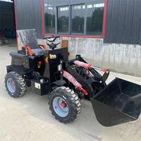 Mini-chargeuse électrique multifonctionnelle avec pelle frontale et vérin de levage hydraulique à vendre
