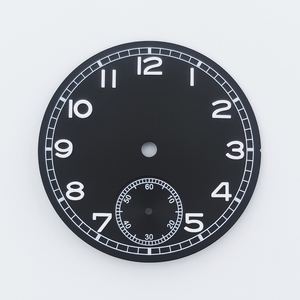 Cadran stérile de 37 mm, cadran semi-<span class=keywords><strong>mouvement</strong></span>, cadran OEM, compatible avec les mouvements <span class=keywords><strong>ETA</strong></span> <span class=keywords><strong>6497</strong></span> 6498 Seagull ST3600 ST3620 série ST36 - Product Image 4