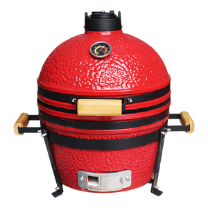 Parrilla Kamado <span class=keywords><strong>de</strong></span> Cerámica Moderna Premium Auplex Komodo <span class=keywords><strong>de</strong></span> 16 Pulgadas con Carro <span class=keywords><strong>de</strong></span> Acero Inoxidable para Acampar y Hacer <span class=keywords><strong>Barbacoas</strong></span> al Aire Libre - Product Image 3