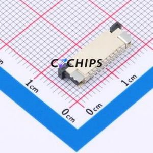 <b>FPC</b>-1.0AX-10PWCR-H25 FFC/<b>FPC</b> Connector SMD,P=1mm,Horizontal Mount Connector Drawer Type Bottom Contact 10P 1mm - Product Image 2