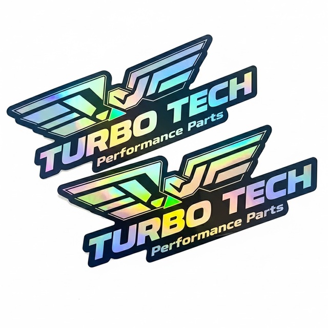 Custom Printed Hologram Sticker Laser Holographic Rainbow Sticker Laser Film Die Cut Adhesive Label Stickers Decals for Laptop