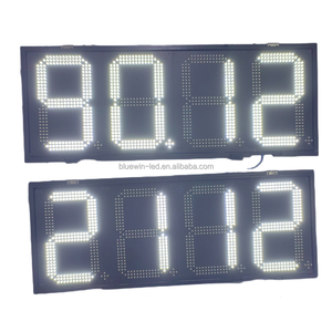 Xăng trạm xăng tín dụng tiền mặt LED gas dấu hiệu giá LED Số bảng hiệu kỹ thuật số trạm xăng hiển thị - Product Image 6