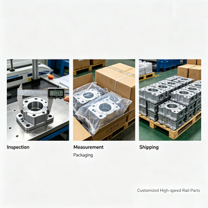 Piezas de Tren de Alta Velocidad Personalizadas Densen, Fundición a Presión de Aluminio y Mecanizado CNC, Piezas de Locomotora, Tamaño Personalizado, Diseño Estructural - Product Image 6