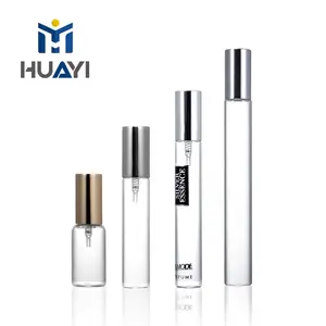 Manufacture Hot sale 10ml 15ml 20ml 30ml tubular spray perfume glass vials