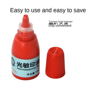 Tinta de Recarga para Sellos de Entintado Instantáneo Ecológica, Almohadilla de Tinta de Plástico con Impresión Digital Modelo Z3006 para Uso de Oficina - Product Image 4
