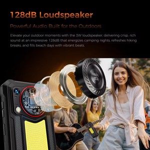 <span class=keywords><strong>OUKITEL</strong></span> WP53 PRO โทรศัพท์มือถือสุดแกร่งรุ่นใหม่ ความจุ 24GB+256GB แบตเตอรี่ 11000mAh ระบบปฏิบัติการ Android 15 หน้าจอ 6.52 นิ้ว รองรับ NFC กล้อง 50MP - Product Image 3
