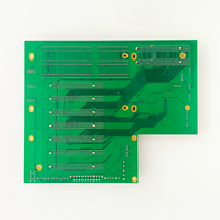 Ordinateur embarqué ADLINK HPCI-9S7U P/N.51-46242-0A10, 2 processeurs PICMG, 7 emplacements PCI, 2 emplacements ISA, planche arrière compatible avec les alimentations AT/ATX