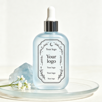 Étiquettes transparentes personnalisées pour animaux de compagnie, autocollants de luxe imperméables avec logo pour bouteilles d'huiles essentielles, impression de marque privée