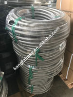 Tuyau de refroidissement de carburant et d'huile E85 tressé flexible haute performance KFAFINENE NBR CPE AN4-AN20 (-40°C à +125°C, ajustement universel)