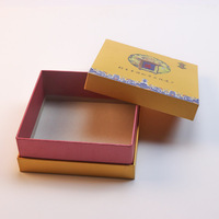 Emballage cosmétique personnalisé écologique, adapté aux voyages, en papier texturé de luxe avec doublure en éponge pour crème pour les yeux