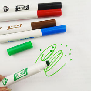 Stylo marqueur à encre lavable pour enfants, à points, pour aquarelle, vente en gros - Product Image 2