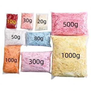 Lafite Grass Raffia <b>Shredded</b> <b>Paper</b> Fillers Shred Confetti Raffia <b>Paper</b> Filler <b>Paper</b> Shred Filler Great for Gift Box Wrapping - Product Image 3