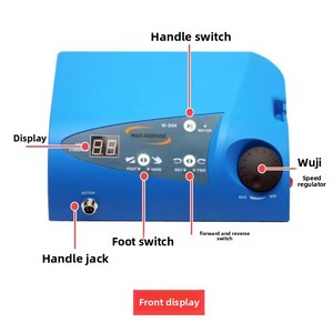 Attrezzatura per Laboratorio Dentistico, Micromotore Elettrico Brushless W-50H da <span class=keywords><strong>50000rpm</strong></span>, Trapano Potente 110V/220V 180W - Product Image 2